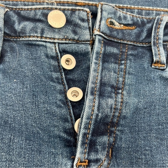 Free People Button Fly Skinny Denim Jeans Size 27 Women's - Picture 5 of 6